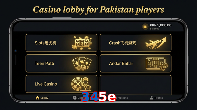 Lobby view of 345E for Pakistan users